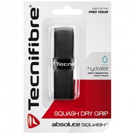 Намотка базовая Tecnifibre Squash Dry grip Черная
