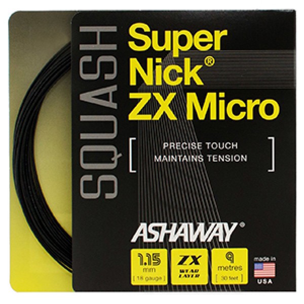 Струна для сквоша Ashaway Super Nick ZX Micro 9 метров